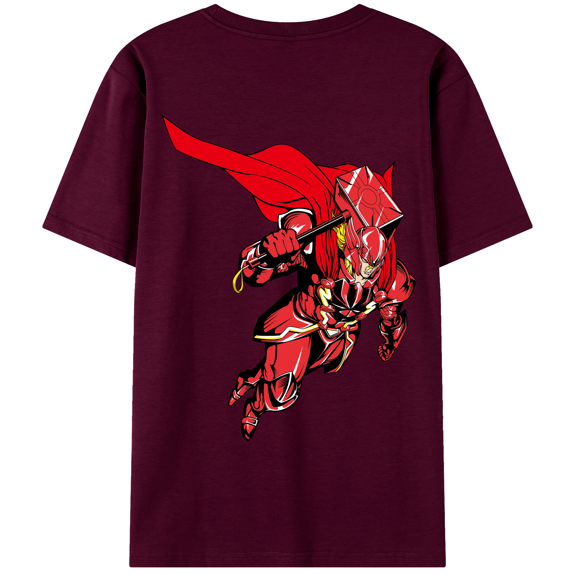 （画像用） アベンジャーズ The Avengers レディース半袖Tシャツ(バックプリント)
